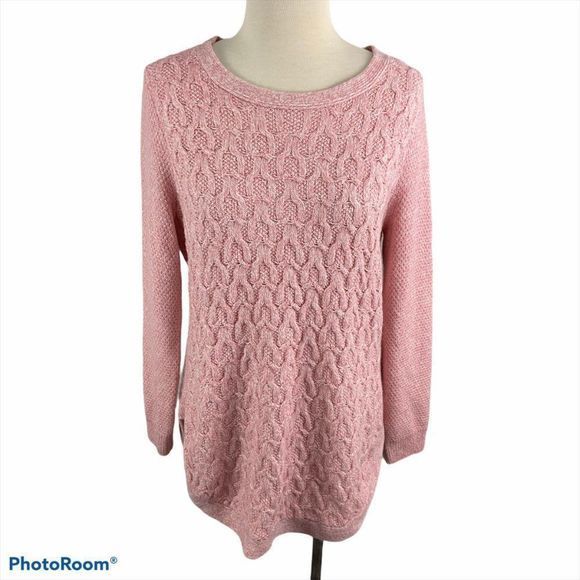 🌿4/$35🌿ALIA Pink‎ Crew Neck Sweater - Picture 8 of 8